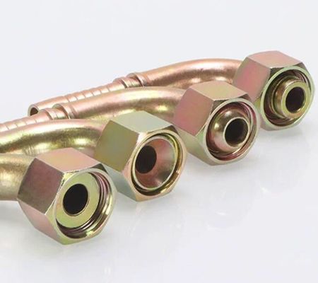 メトリック 女性 24 度 円形 O リング L.T ステンレス スチール 液体ホース フィッティング