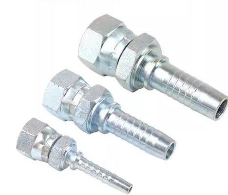 JIC 標準スレッド 女性 37 度 円形 直線 液体 再利用可能 ホース フィッティング
