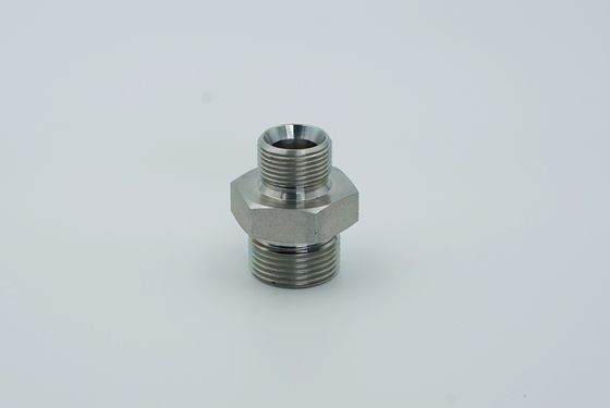 ヘクサゴンヘッド NPT Dkol Dkos 高圧液圧ホース用炭素鋼フィッティング