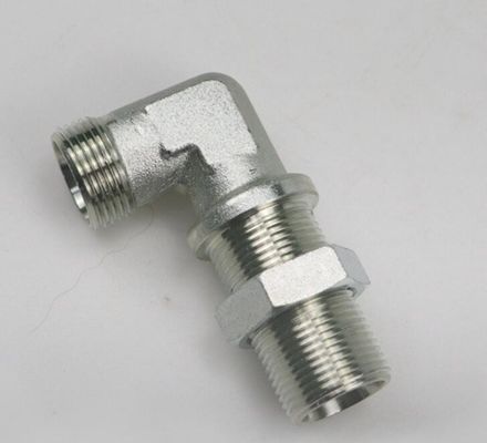 長寿命 優位性 OEM 6c9 DIN 噛みタイプ 90 度肘壁フィッティング 製造
