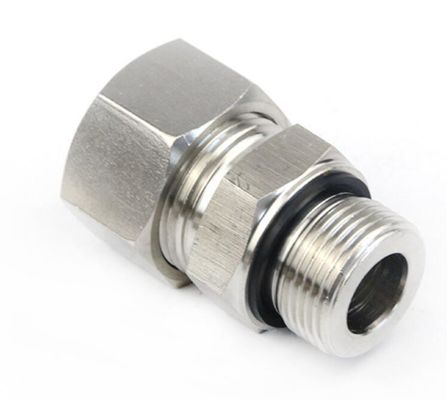 男性接続液圧アダプタ 1cm-Wd DIN 切断型 メトリックスレッド