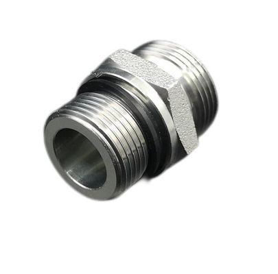 管線用メトリックチューブフィッティング 接続 1CB 炭素鋼 メトリックスレッド 噛みタイプ