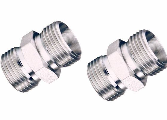 メトリック 24° Cone Carbon Steel ハイドロリックフィッティング 重用アプリケーションに適した
