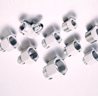 ステンレス鋼の六角形外線糸関節とアメリカの円形糸プラグ