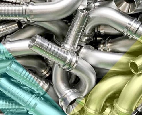 20591 DIN 螺紋管のカスタマイズとOEMサポートのHydraulic Hose Fittings