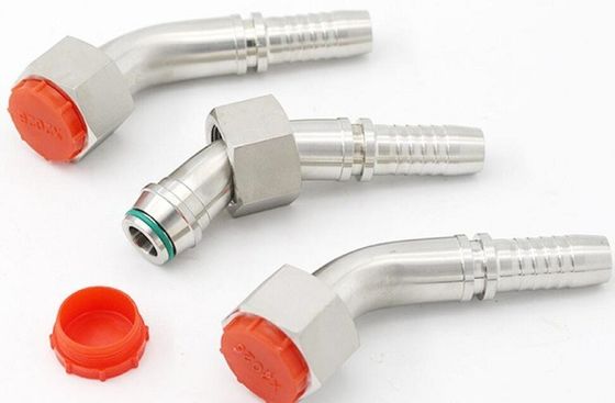 JIC/NPT/Bsp/SAE/DIN/メトリック 再利用可能な水力用ホースフィッティング パイプアダプター 水力用フィッティング