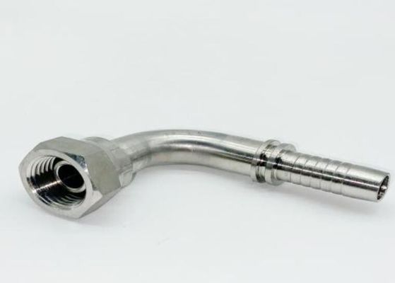 90° Bsp 女性 60° コーン パイプラインの接続のための水力ホースフィッティング
