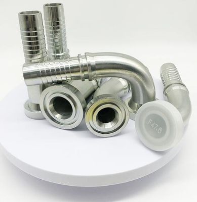 高圧ステンレス鋼 再利用可能な水力用ホースフィッティング SAE ホースフレンズ 6000 PSI