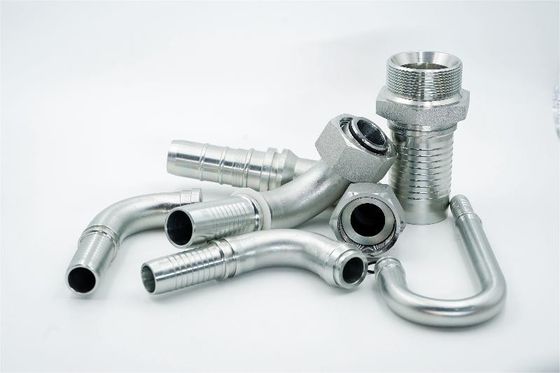 OEM ステンレス鋼 水力ホースフィッティング NPT JIC SAE BSP METRIC ORFS スレッド